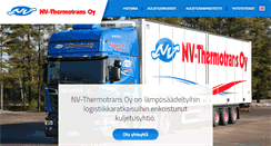 Desktop Screenshot of nv-thermotrans.com
