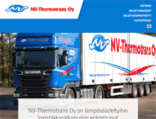 Tablet Screenshot of nv-thermotrans.com
